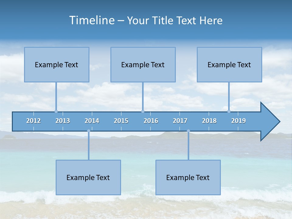 Coron Outdoor Surf PowerPoint Template
