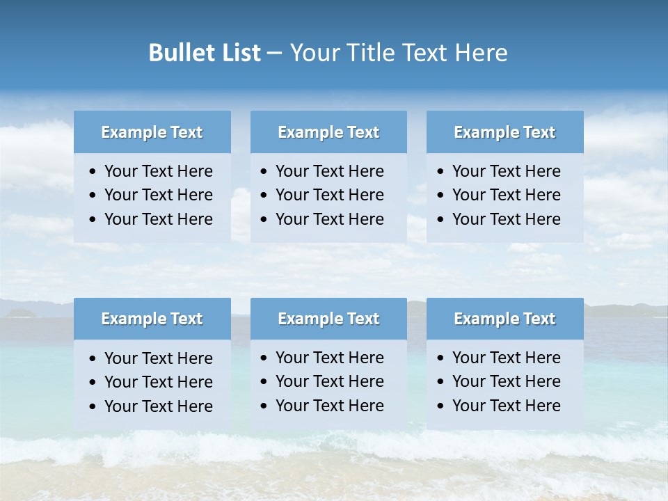 Coron Outdoor Surf PowerPoint Template