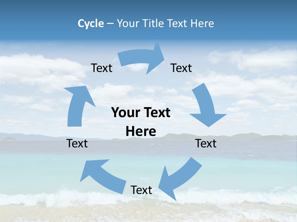 Coron Outdoor Surf PowerPoint Template