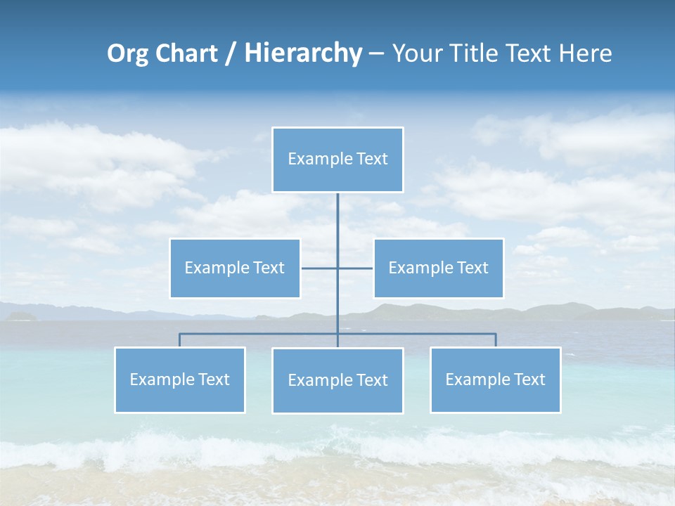 Coron Outdoor Surf PowerPoint Template