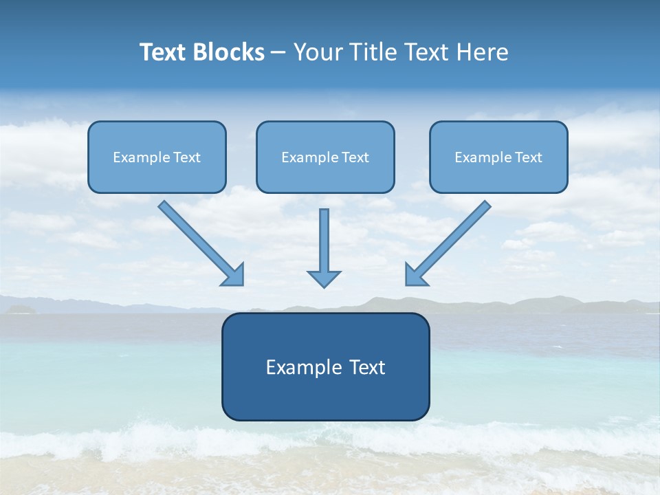 Coron Outdoor Surf PowerPoint Template
