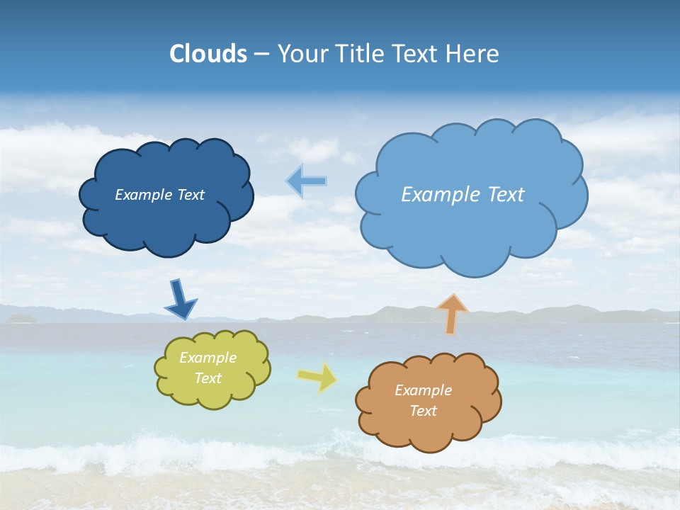 Coron Outdoor Surf PowerPoint Template