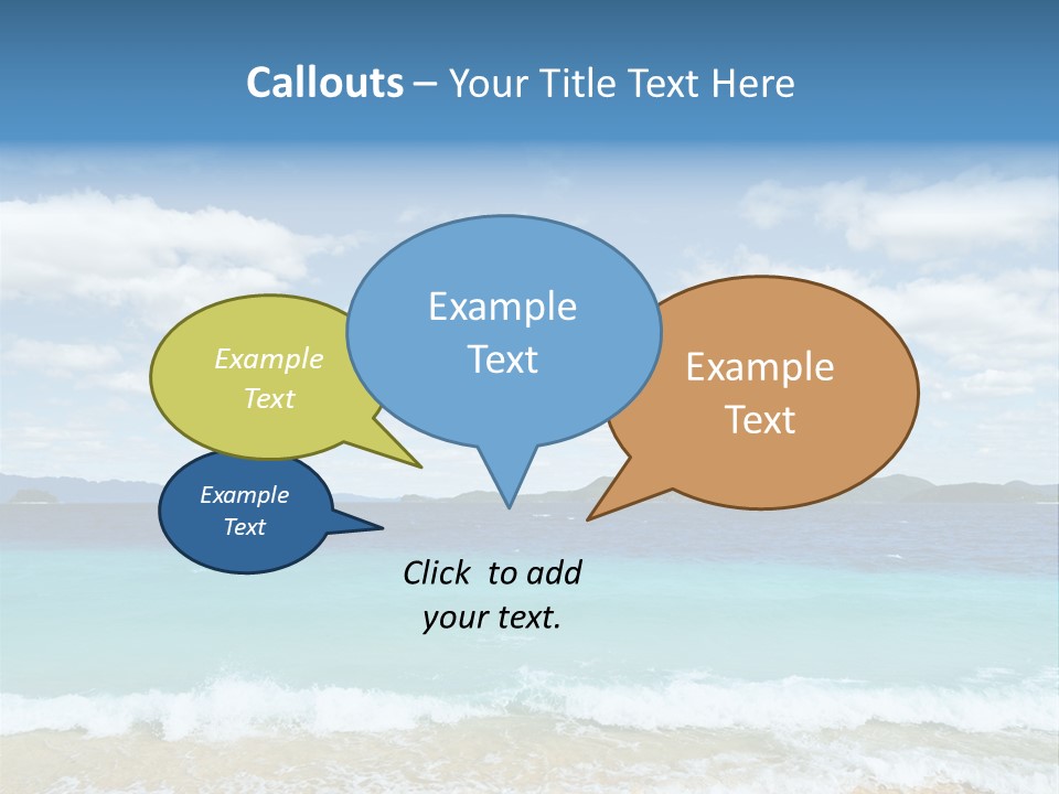 Coron Outdoor Surf PowerPoint Template