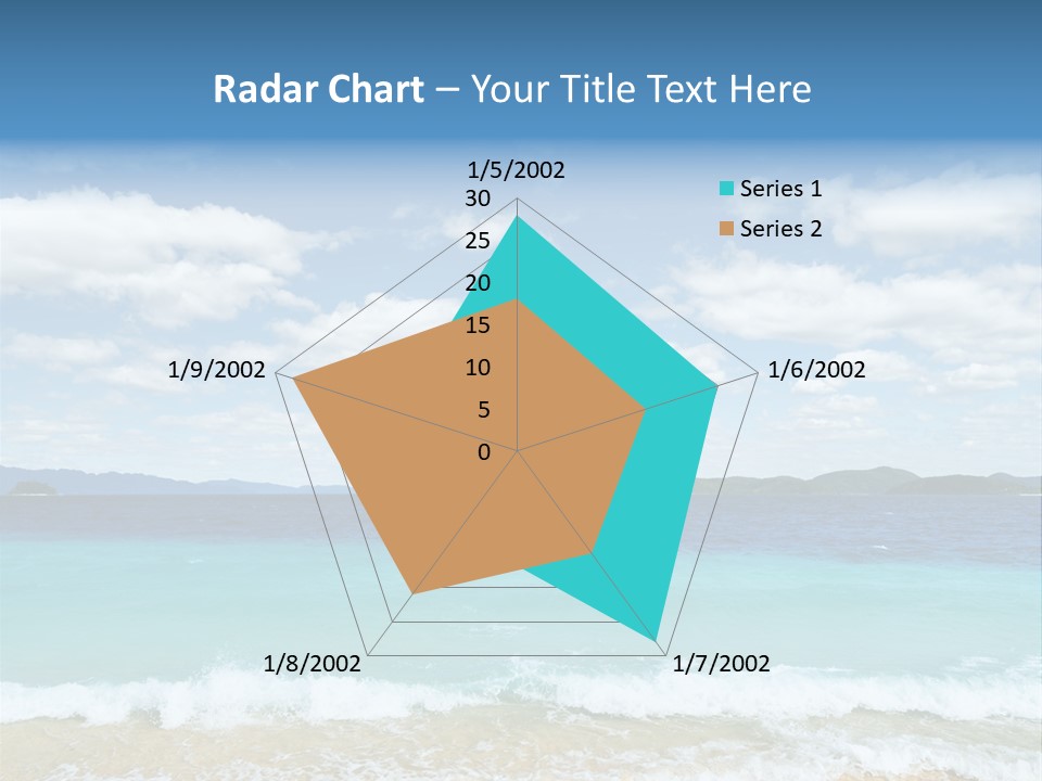 Coron Outdoor Surf PowerPoint Template