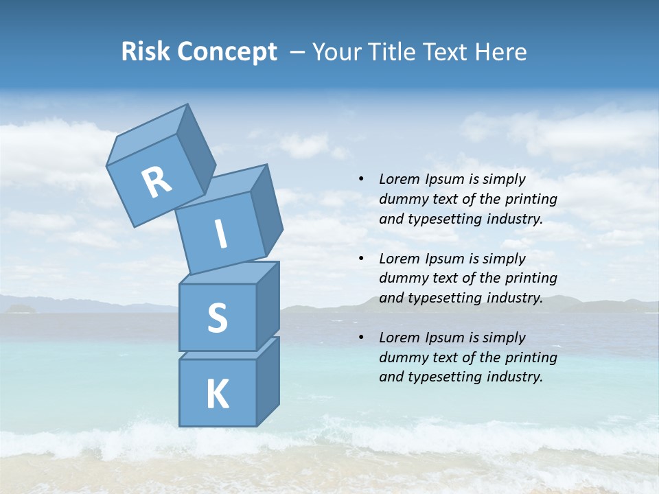 Coron Outdoor Surf PowerPoint Template