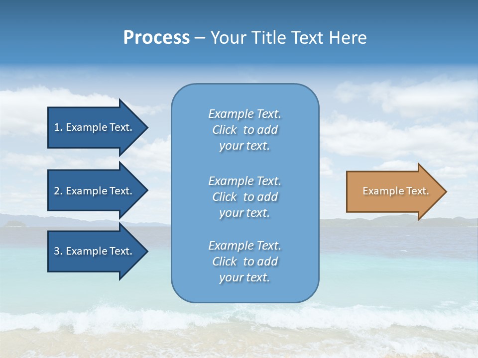 Coron Outdoor Surf PowerPoint Template