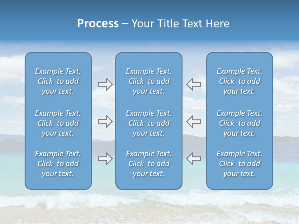 Coron Outdoor Surf PowerPoint Template