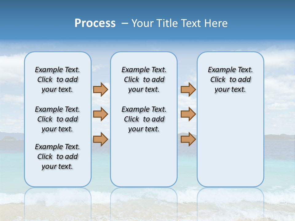 Coron Outdoor Surf PowerPoint Template