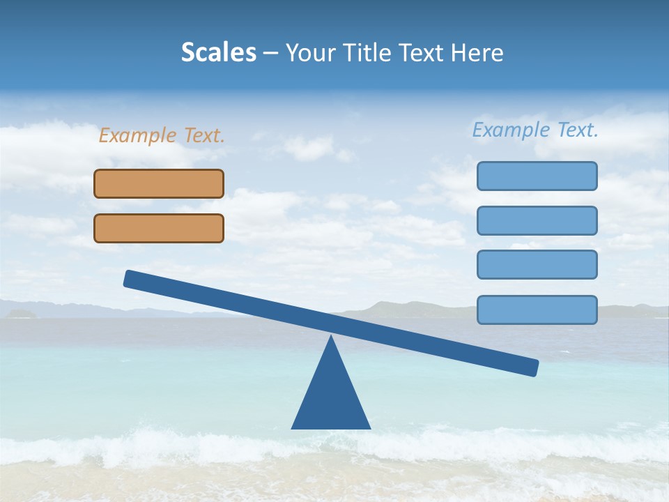Coron Outdoor Surf PowerPoint Template