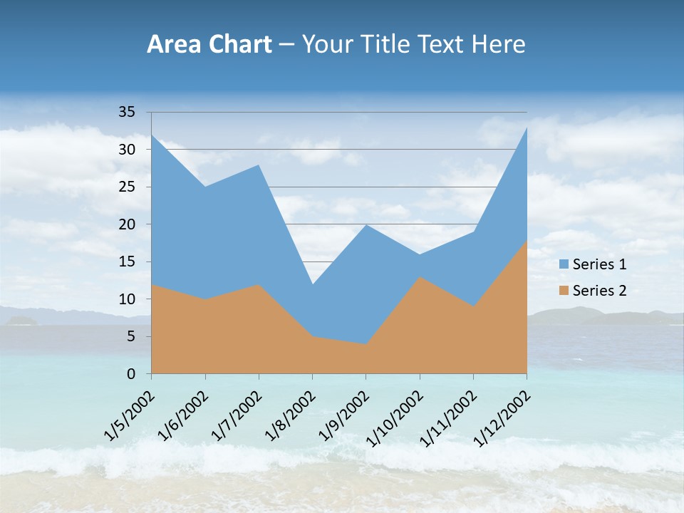 Coron Outdoor Surf PowerPoint Template