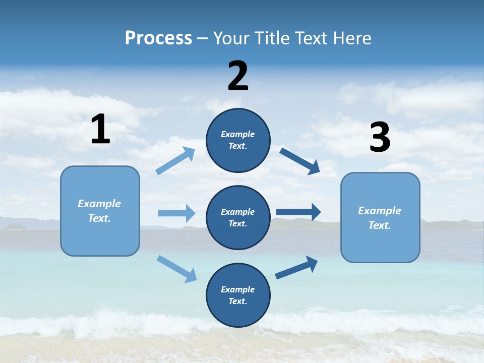 Coron Outdoor Surf PowerPoint Template