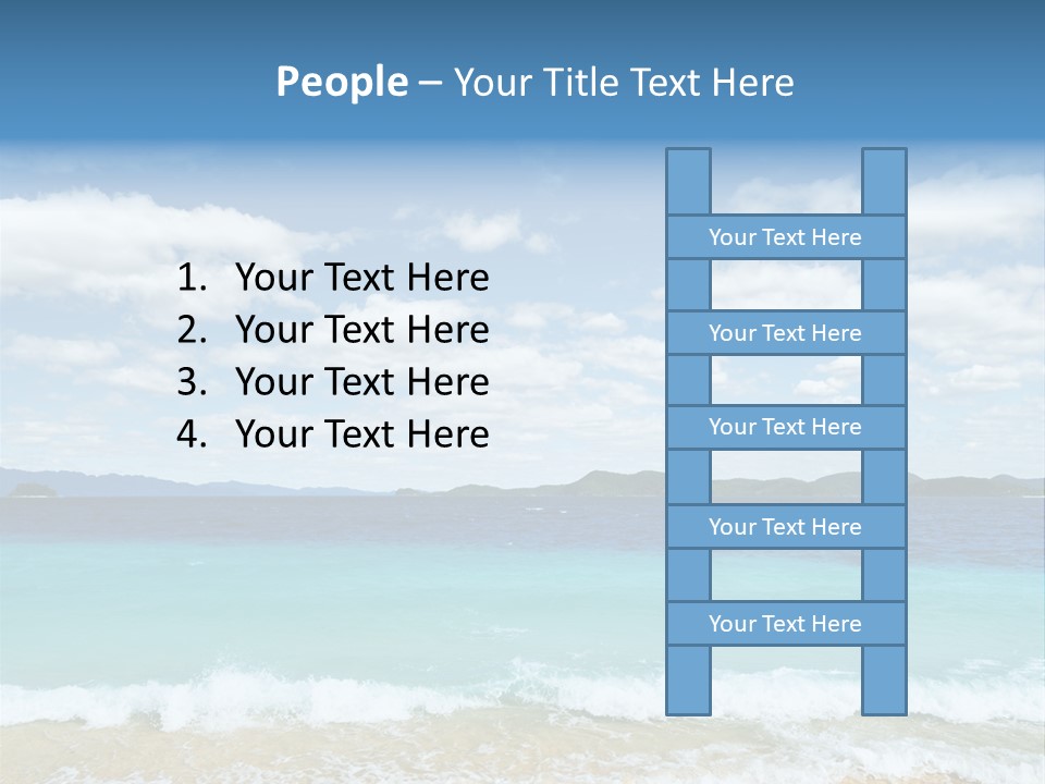 Coron Outdoor Surf PowerPoint Template