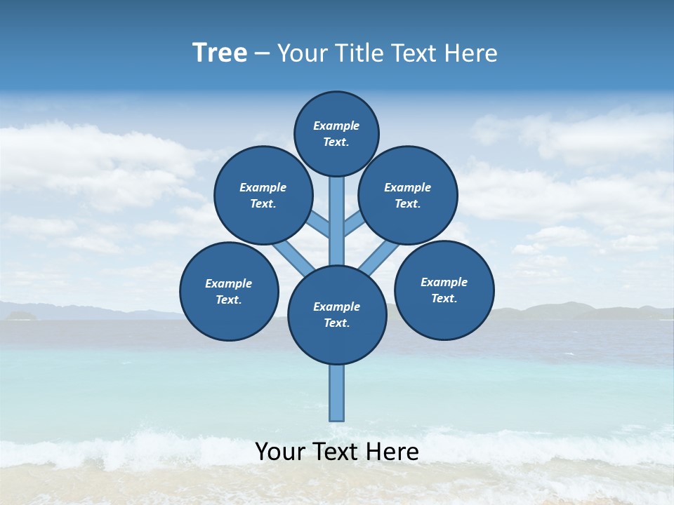 Coron Outdoor Surf PowerPoint Template