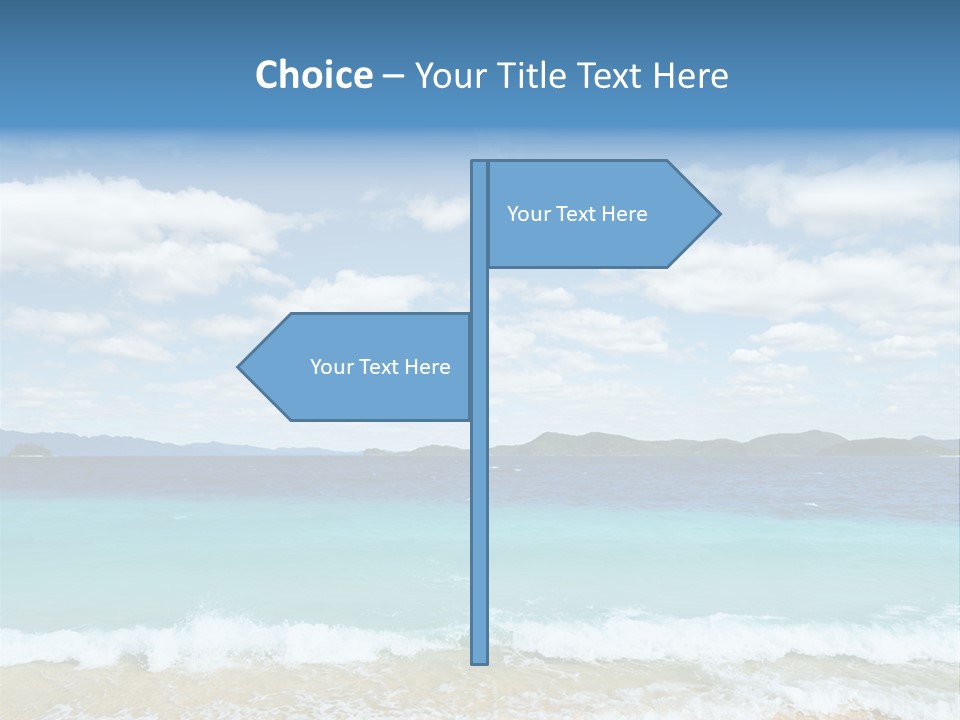 Coron Outdoor Surf PowerPoint Template