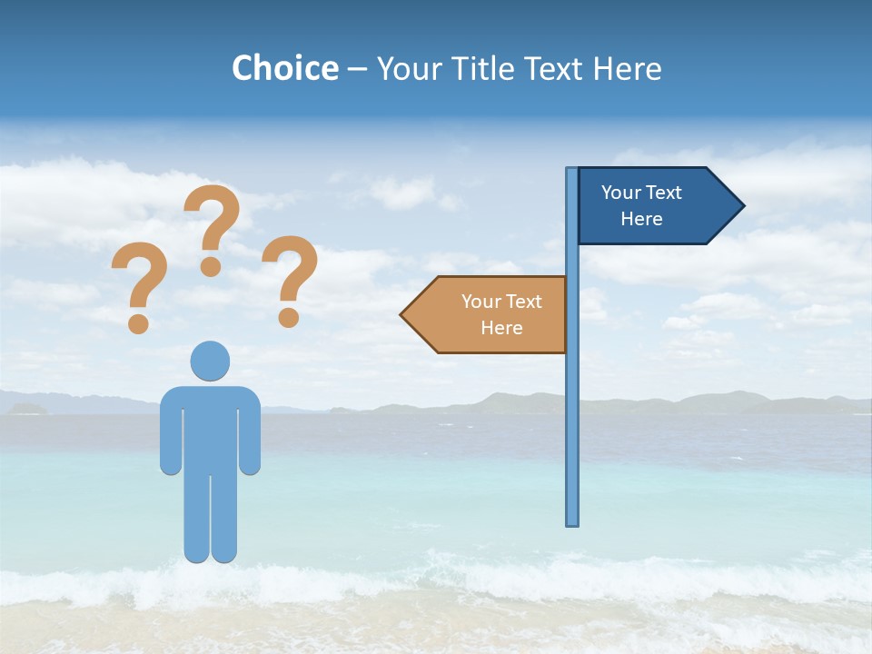 Coron Outdoor Surf PowerPoint Template