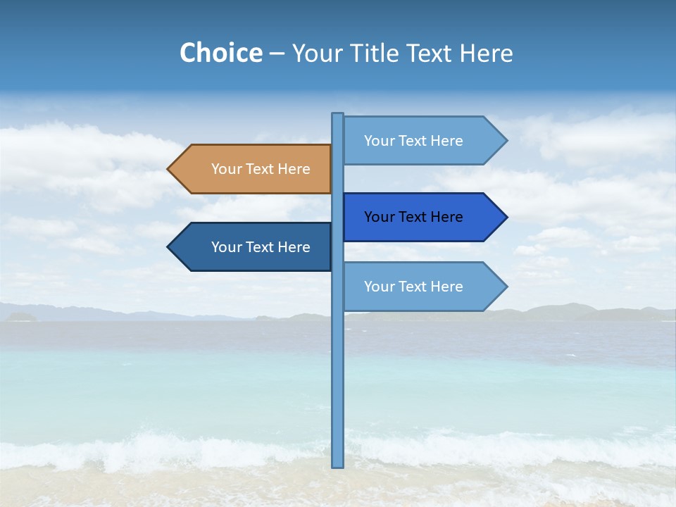 Coron Outdoor Surf PowerPoint Template