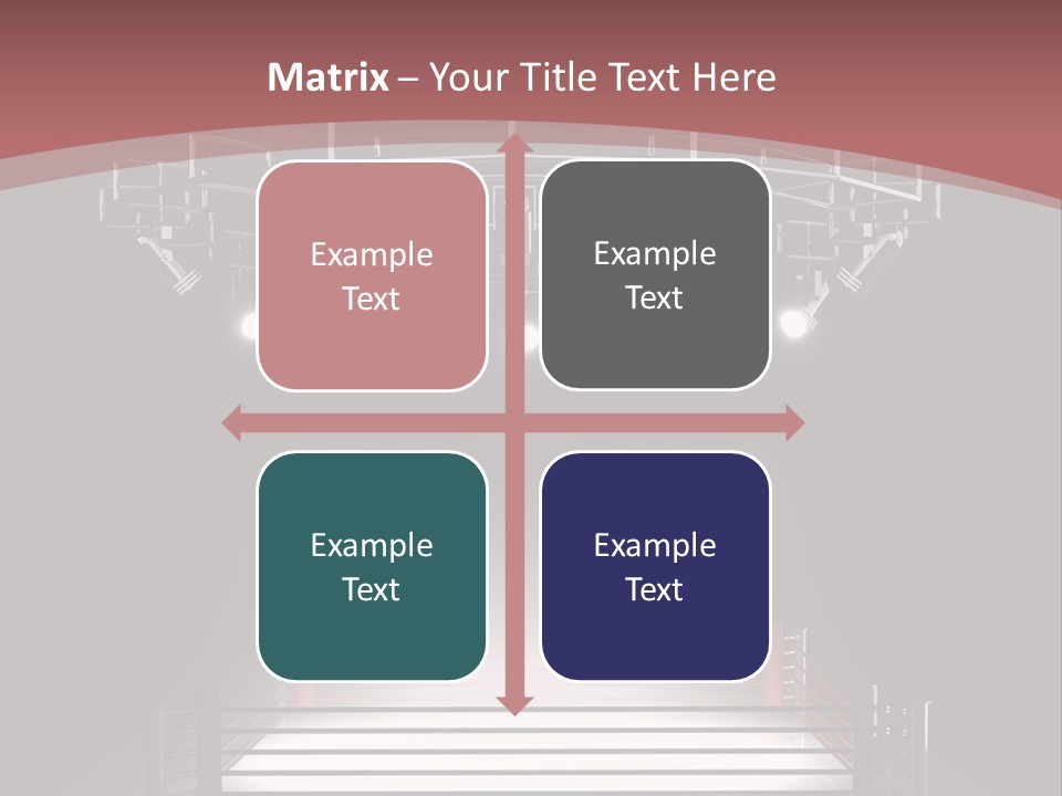 Illuminated Shape Air PowerPoint Template