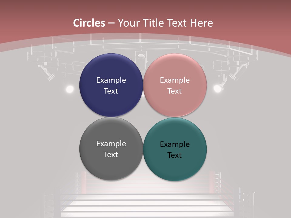 Illuminated Shape Air PowerPoint Template