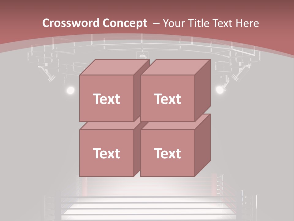 Illuminated Shape Air PowerPoint Template