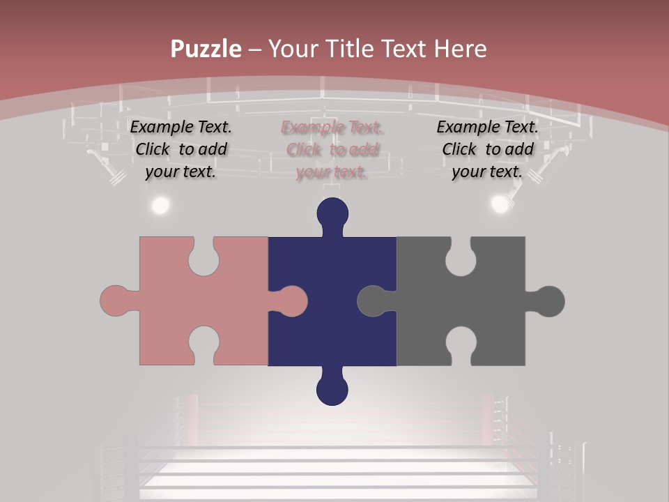 Illuminated Shape Air PowerPoint Template
