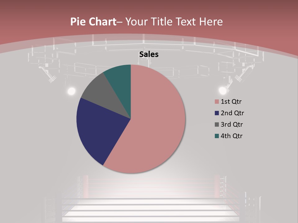 Illuminated Shape Air PowerPoint Template