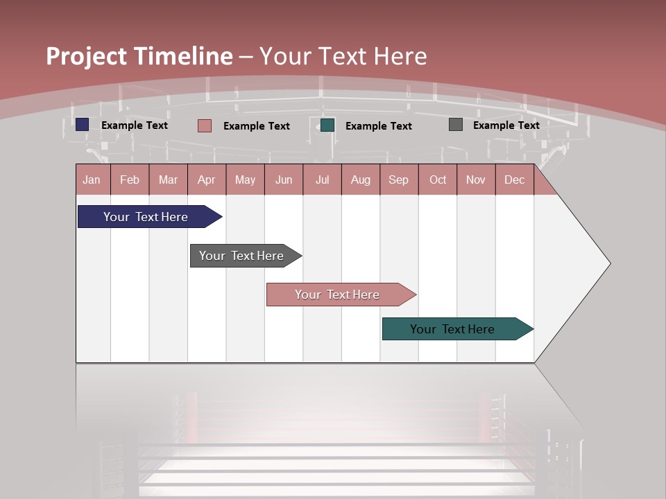 Illuminated Shape Air PowerPoint Template