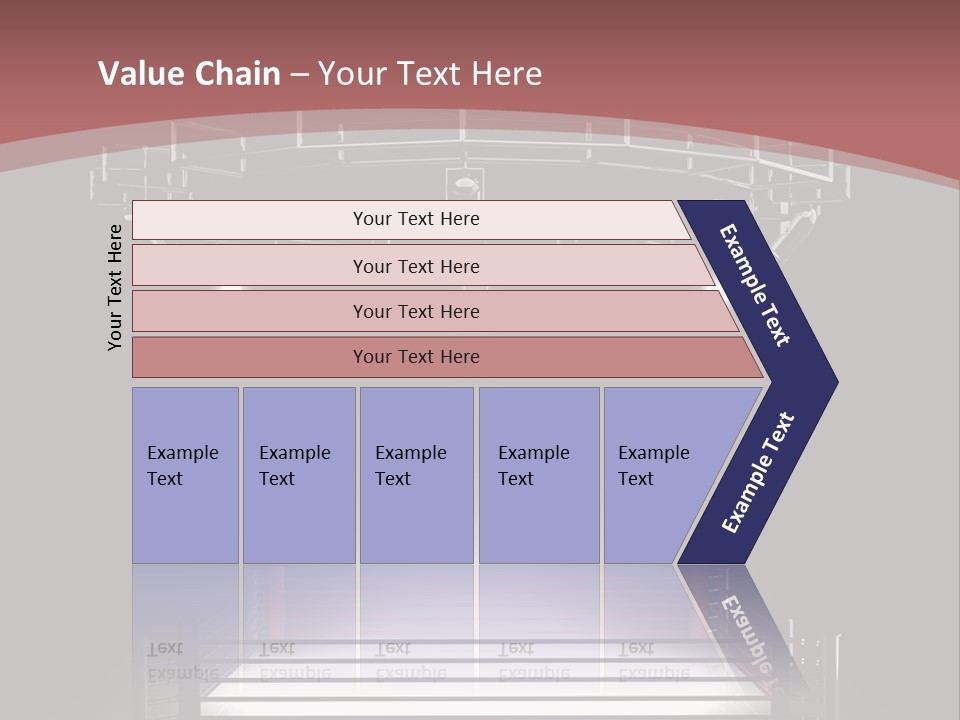Illuminated Shape Air PowerPoint Template