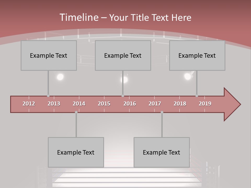 Illuminated Shape Air PowerPoint Template