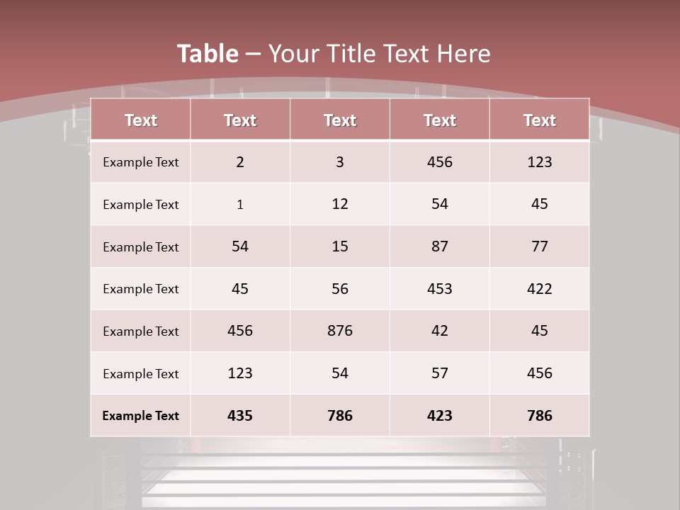 Illuminated Shape Air PowerPoint Template