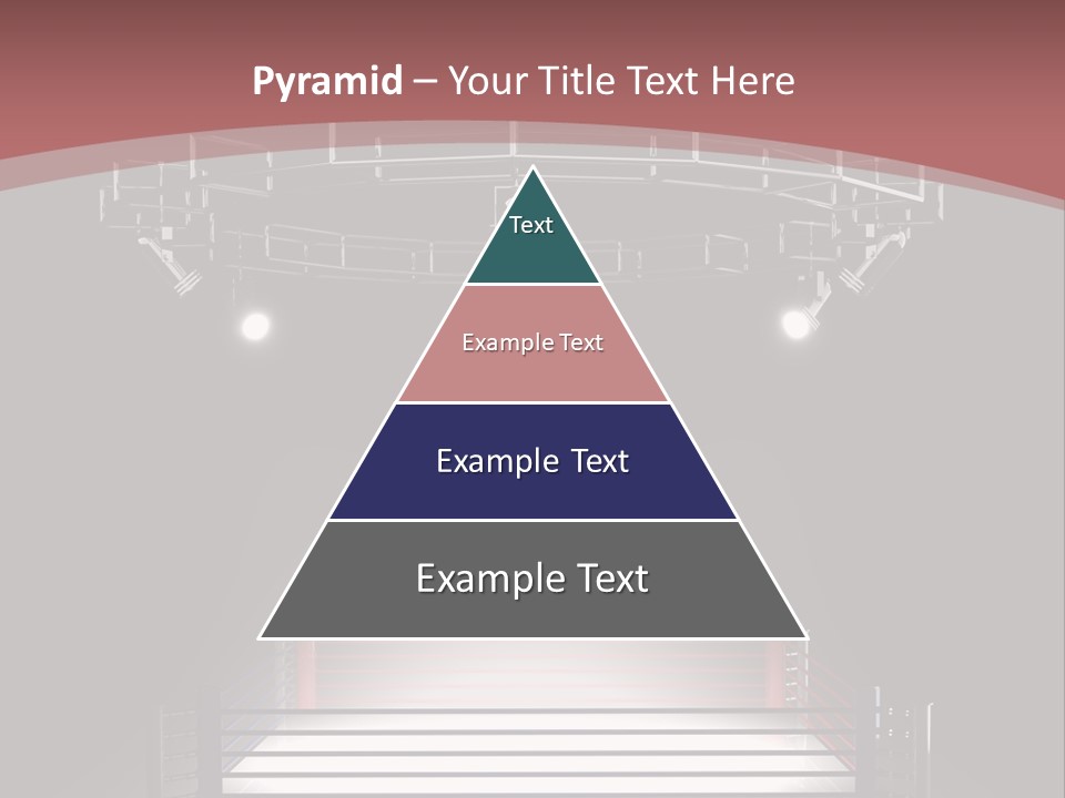 Illuminated Shape Air PowerPoint Template