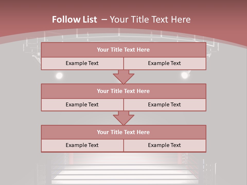 Illuminated Shape Air PowerPoint Template
