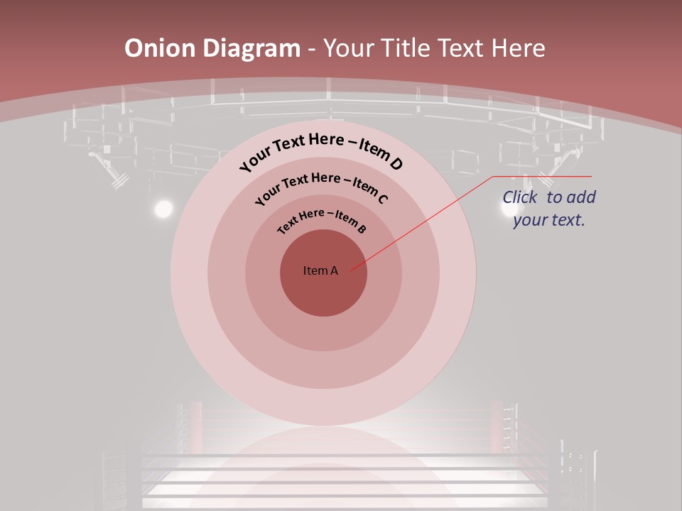 Illuminated Shape Air PowerPoint Template