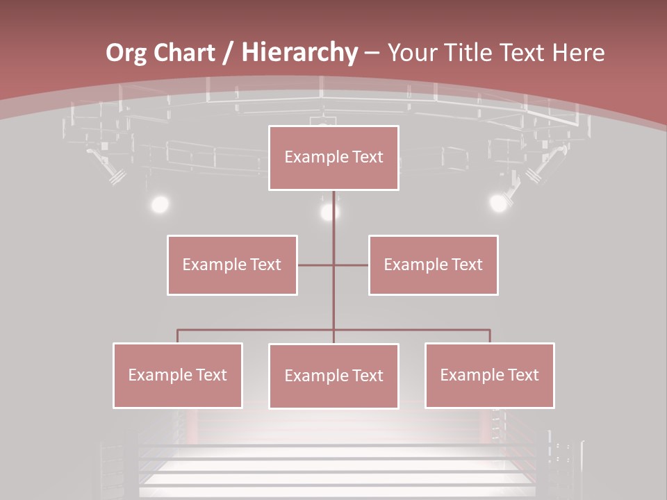 Illuminated Shape Air PowerPoint Template