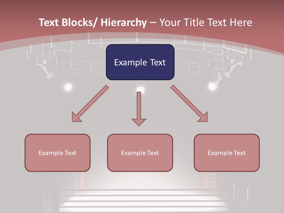 Illuminated Shape Air PowerPoint Template