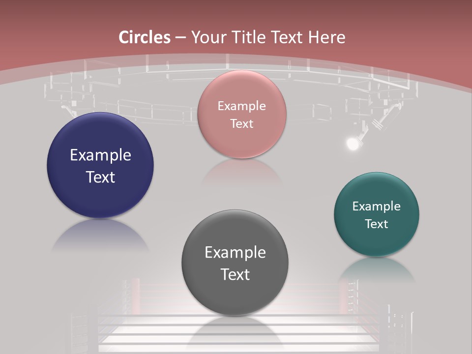 Illuminated Shape Air PowerPoint Template