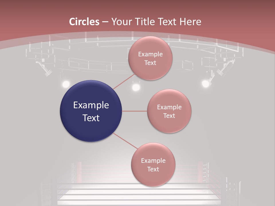 Illuminated Shape Air PowerPoint Template