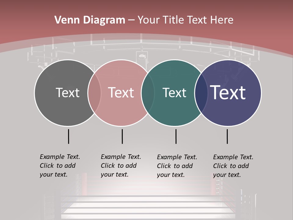 Illuminated Shape Air PowerPoint Template
