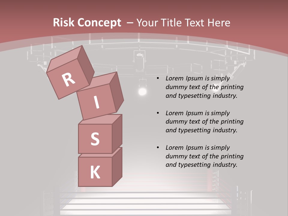 Illuminated Shape Air PowerPoint Template