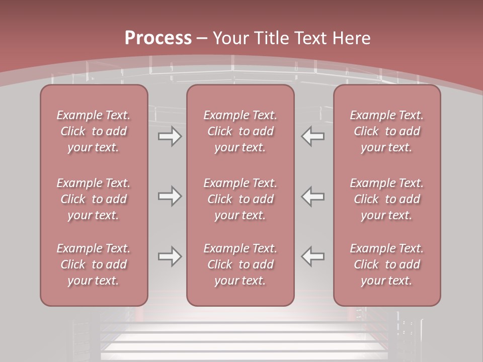 Illuminated Shape Air PowerPoint Template