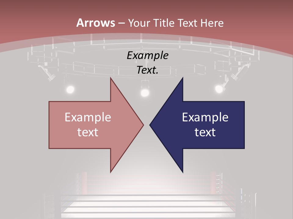 Illuminated Shape Air PowerPoint Template
