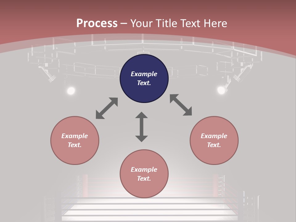 Illuminated Shape Air PowerPoint Template