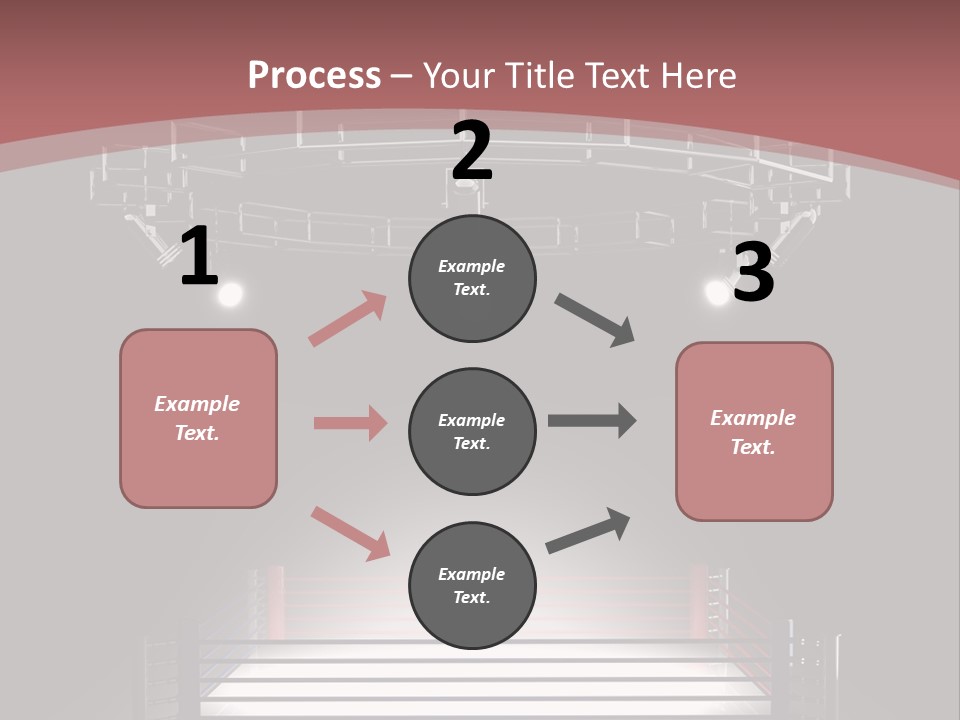 Illuminated Shape Air PowerPoint Template