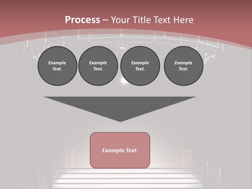 Illuminated Shape Air PowerPoint Template
