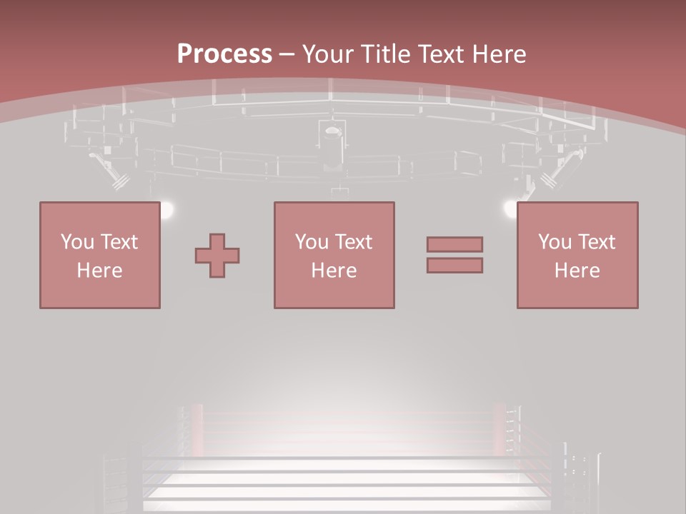 Illuminated Shape Air PowerPoint Template