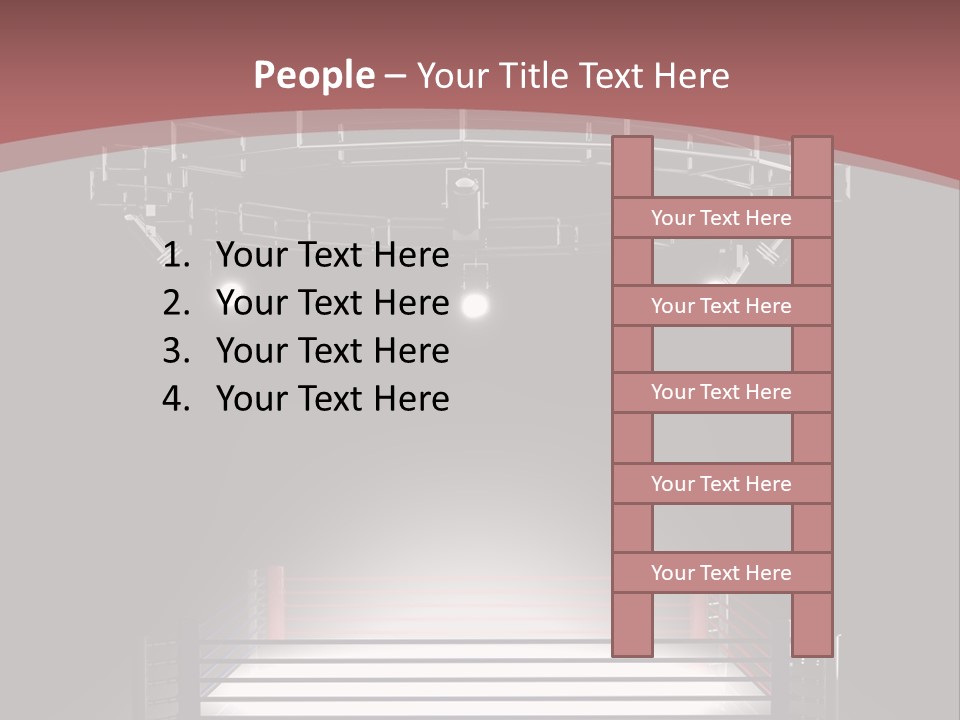 Illuminated Shape Air PowerPoint Template
