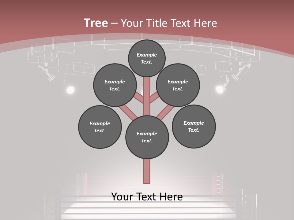 Illuminated Shape Air PowerPoint Template