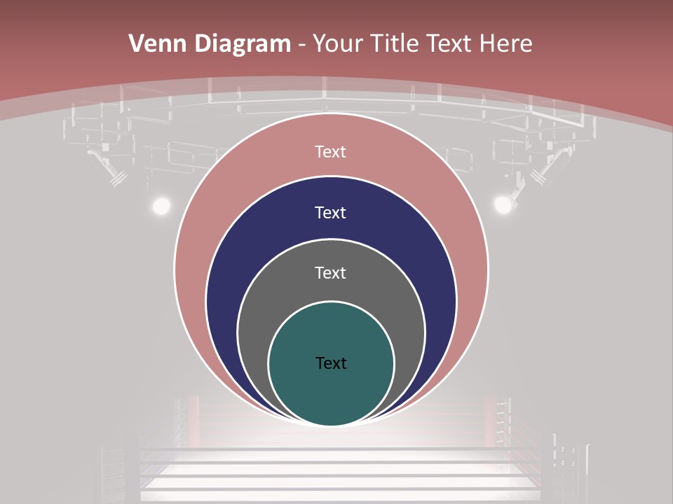 Illuminated Shape Air PowerPoint Template