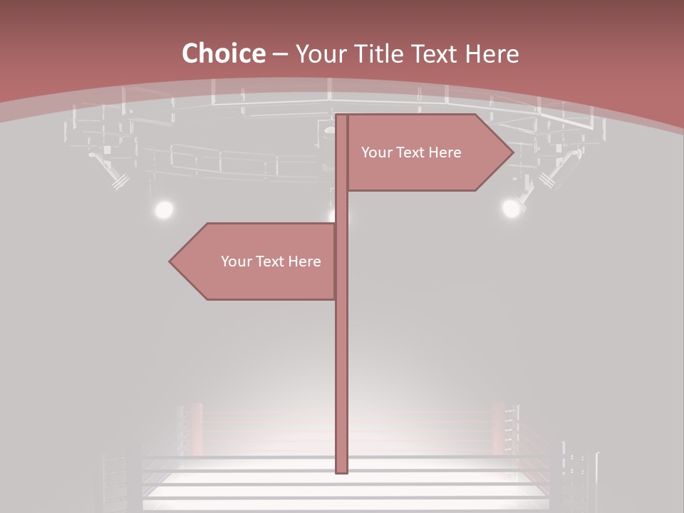 Illuminated Shape Air PowerPoint Template