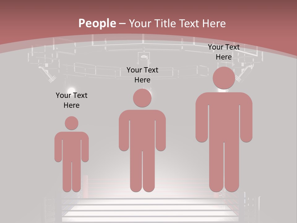 Illuminated Shape Air PowerPoint Template