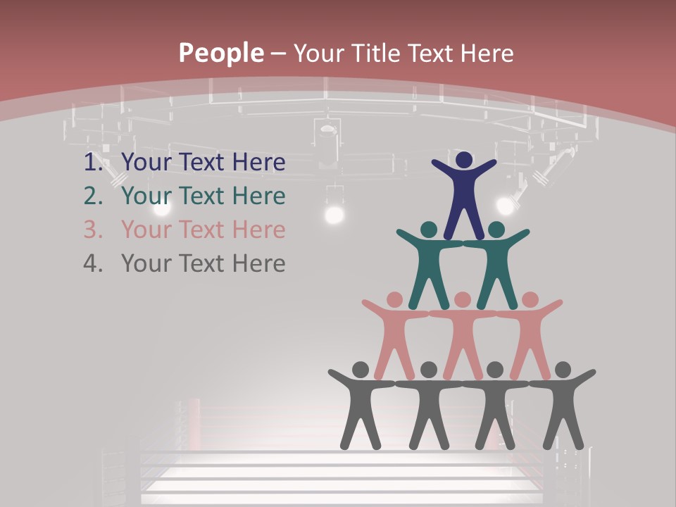 Illuminated Shape Air PowerPoint Template